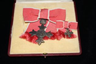 Order of the British Empire (O.B.E) Medal & Miniature O.B.E Medal. Comes Boxed.