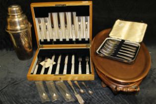 Selection of Silver Plated items and Copper Heater. To include a large Mappin & Webb's Prince