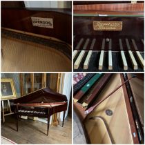 Kurt Sperrhake, Passau, Germany - compact single manual lounge harpsichord. Mid century, supplied to