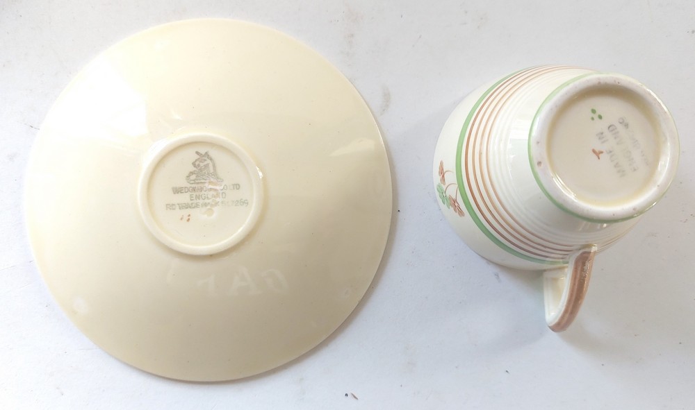 A large collection of Deco and 1950's tea and coffee wares. as well as plates and jugs etc To - Image 7 of 14