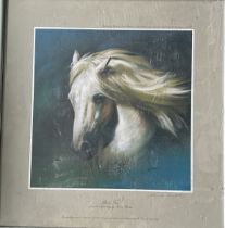 Equestrian interest a Frank Wootten 1914-1998 print entitled "Silver Fire"