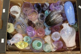 A quantity of Caithness glass vases. (1)