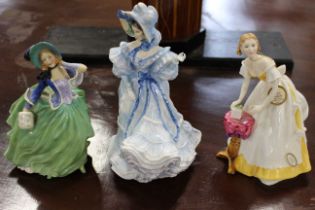 8 Royal Doulton Bone China Ladies.