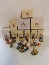 10 Rupert The Bear related figures by Royal Doulton with boxes (1)