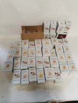 A collection of 45 Royal Albert Beatrix Potter figures mostly in boxes