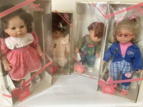 Vintage Zapf Creations boxed play dolls  including Chippie and lisette-boxed are dusty from