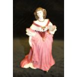 A Coalport ltd edition figure of Lady Castlemaine from the Femmes Fatales collection no 1787/