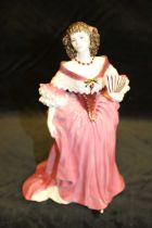 A Coalport ltd edition figure of Lady Castlemaine from the Femmes Fatales collection no 1787/