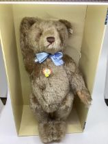 Steiff large Teddy bear vintage  50cm Caramel 1951 replica teddy bear made in 1996-very handsome