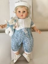 *** to be reoffered in sale 26/3/24*** Vintage Pauline Bjoness Jacobsen doll artist Vinyl baby doll