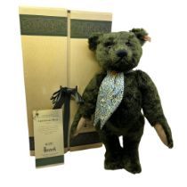 A vintage Steiff 1995 Centenary bear, 164/2000 reference 653148 celebrating 100 years of partnership