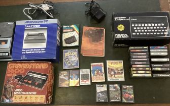 Vintage Sinclair ZX boxed PC and Games for Vintage tech interest -large group in very good owned