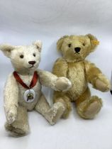 Steiff german vintage teddy bears  toys to include a 150th anniversary Margaret steiff teddy bear