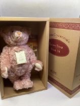 Steiff Vintage Vintage 1997 Teddy rose bear 38cm British collectors bear 1997 654480 edt-beautiful