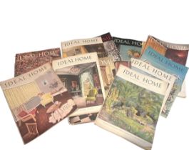 Mid-century house and home interest- A quantity of mostly 1950s magazines to include Homemaker,  the