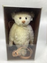 Steiff Vintage Boxed Muzzle Bear , a 1908 replica teddy bear made in 1990, in original box
