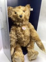 Steiff Vintage Teddy Bear 35PB 1904 replica Teddy  bear made in 1991 404108 replica of an early