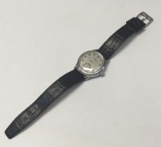 A WW2 era Omega Suveran type wristwatch, marked with the serial number ‘10376849’ to the back