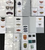 A good selection of modern British Special Forces embroidered patches and metal badges, plus other