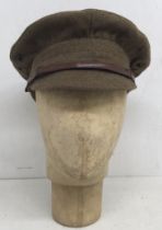 A fine WW1 era, 1917 pattern ‘Tommy’s’ trench cap. Manufactures mark for Reese & Bonn Ltd of London,