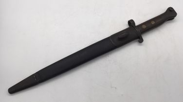 A 19th century MK1 type 2 1888 pattern Lee Metford bayonet, of the type used during the Boer War.