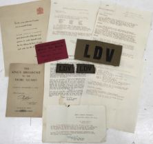 An interesting WW2 Home Guard group, relating to Albert Frederick Hodgkins of the Basingstoke