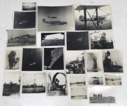 An interesting collection of WW2 Royal Navy / Fleet Air Arm photographs, including some aerial