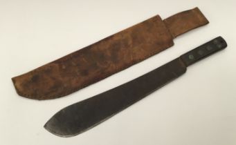 A 1952 dated British Army issue ‘Crocodile” machete, by Martindale of Birmingham. With two flat