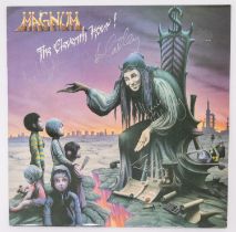 Magnum The Eleventh Hour! Vinyl LP signed by Tony Clarkin, Mark Stanway Bob Catley and Wally Lowe in