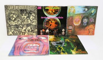 Lot of 5 Progressive Rock vinyl LP original pressings. Doctor Dunbars Prescription - cat no LBL