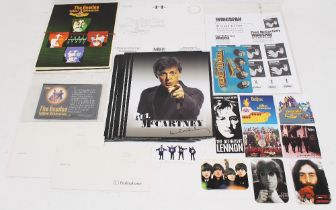 Paul McCartney ( The Beatles ) Collection of ephemera and memorabilia including Yellow Submarine