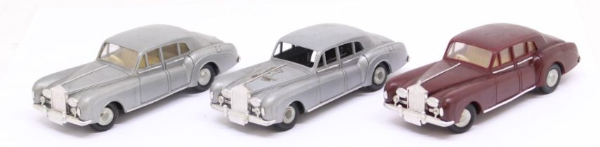 KN: A collection of three battery operated, KN, Hong Kong, Rolls Royce vehicles. Reference No.