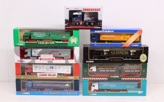 Corgi: A collection of seven boxed Corgi, scale vehicles to comprise: 59559, 59557, CC87003,