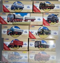 Corgi: A collection of assorted Corgi Classics commercial vehicles to include: Scammell Eskimo