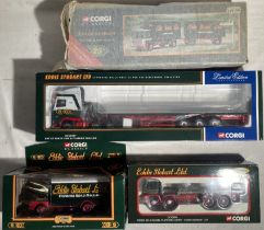 Corgi: A collection of assorted Corgi Eddie Stobart vehicles to include: DAF XF Space Cab &