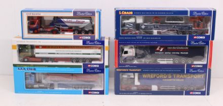 Corgi: A collection of six boxed Corgi, Limited Edition, Scale 1:50 vehicles to comprise: 75901,