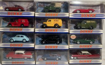 Matchbox: A collection of twelve boxed Matchbox: Dinky Collection diecast vehicles, all boxed and