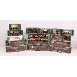 Corgi: A collection of fourteen boxed Corgi Eddie Stobart vehicles; together with a boxed Atlas