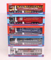 Corgi: A collection of five boxed Corgi: Hauliers of Renown, Limited Edition, Scale 1:50 vehicles to