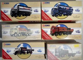 Corgi: A collection of assorted Corgi Classics, Brewery Lorries to include: Foden Scottish &