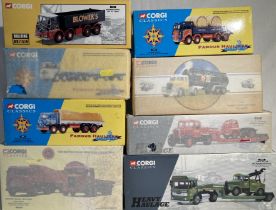 Corgi: A collection of assorted Corgi Classic Commercials vehicles to include: ERF Blower’s 11701,