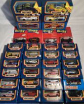 Matchbox: A collection of assorted boxed Matchbox vehicles to include: 24 1980s series approximately