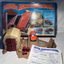 Knickerbocker: A boxed Knickerbocker: The Dukes of Hazzard Barnbusters playset made in 1981 by the