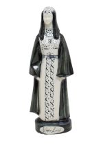 A Briglin Pottery figure of Vivien Leigh as Cleopatra. Designed by Susan Parkinson, No.11, signed to