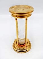De Beers - a Diamond Hourglass containing a cascade of over 2000 natural rough diamonds, signed by