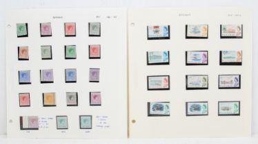 BRITISH COMMONWEALTH - Bahamas QV - QEII Collection with range from 1863-77, with SG 25 , 32 and