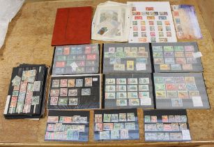 British Commonwealth Collection Primarily on Stockcards, plus odds in Stockbook. Good Selection seen