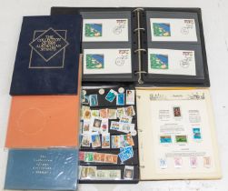 AUSTRALIA- Collection mix of mint and used, and covers The used presented in purposed Seven Seas