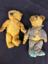 Two vintage teddybears.