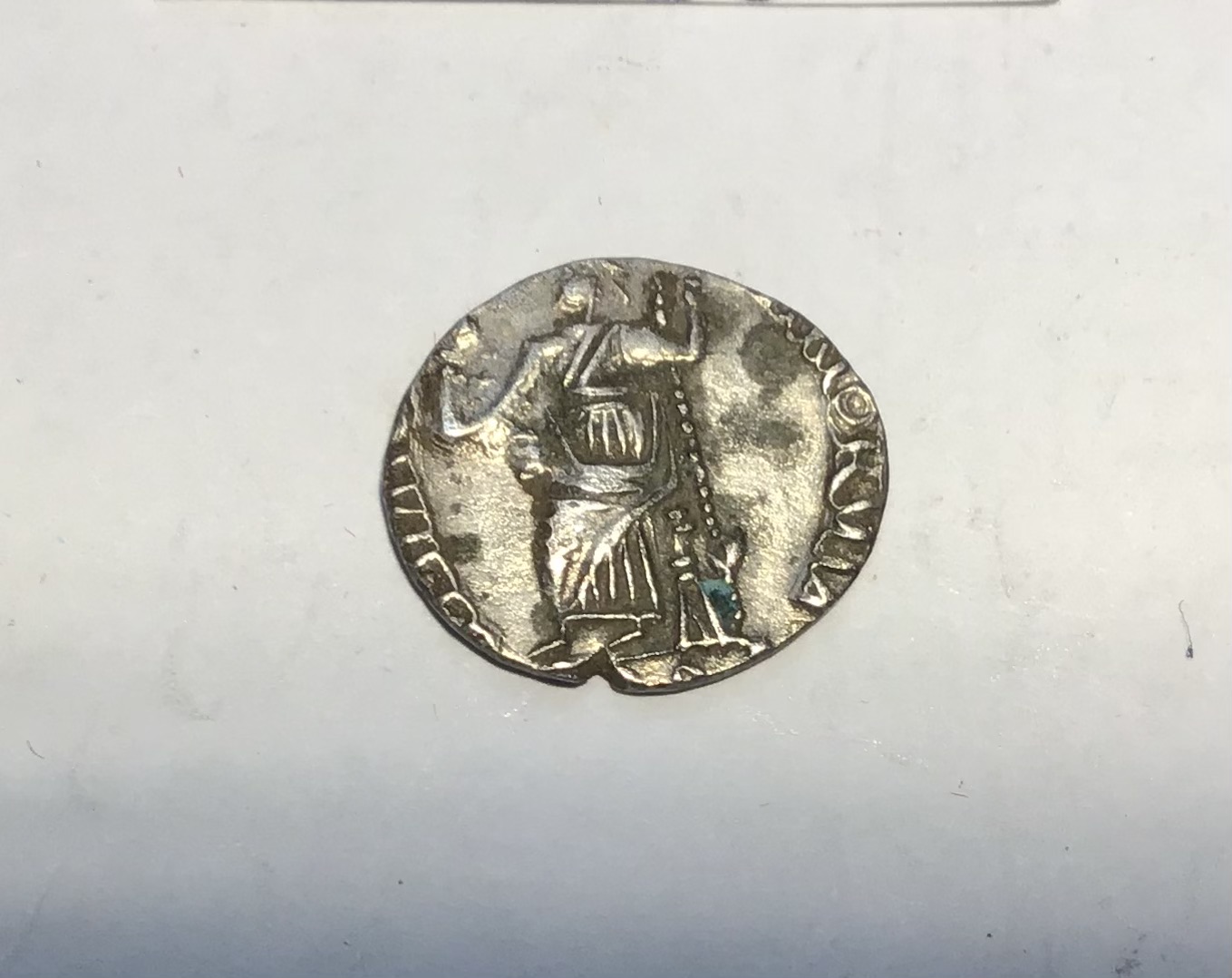 Late Roman Silver Siliqua of Honorius. - Image 2 of 2